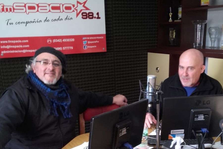 Sergio Gamboa y Amado Montú en FM Spacio
