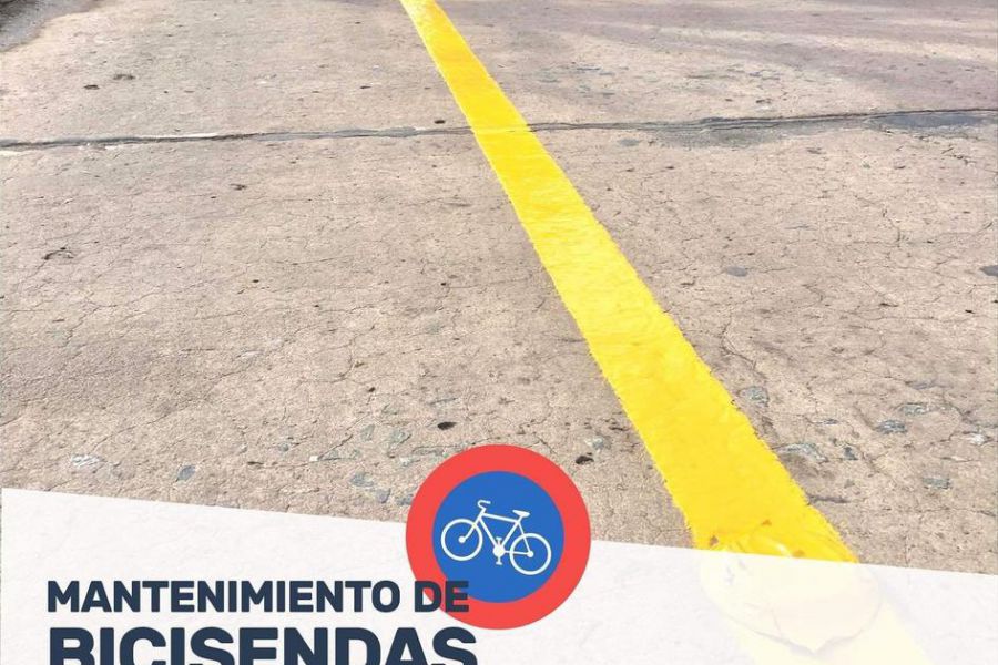 Mantenimiento de bicisendas