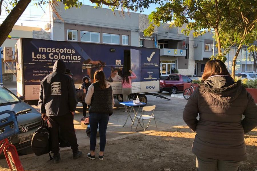 Mascotas Las Colonias en la región