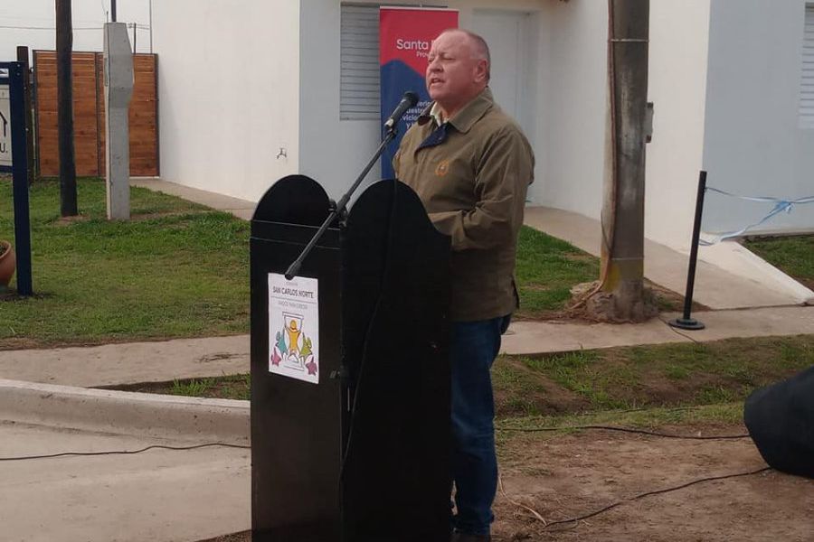 Entrega de viviendas en San Carlos Norte