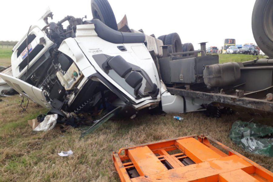 Accidente fatal en Autovía 19 - Foto URXI