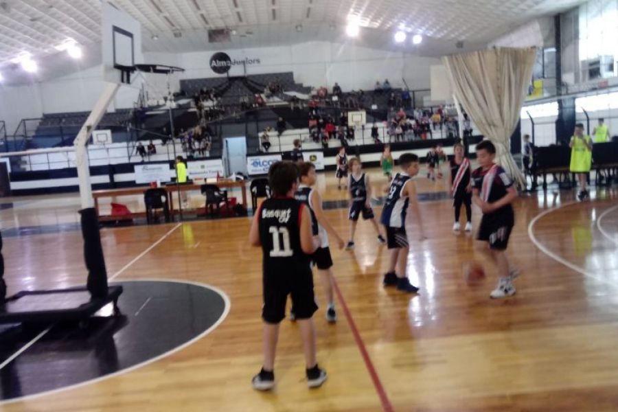 Encuentro de Básquet Mini y Pre Mini del CAF