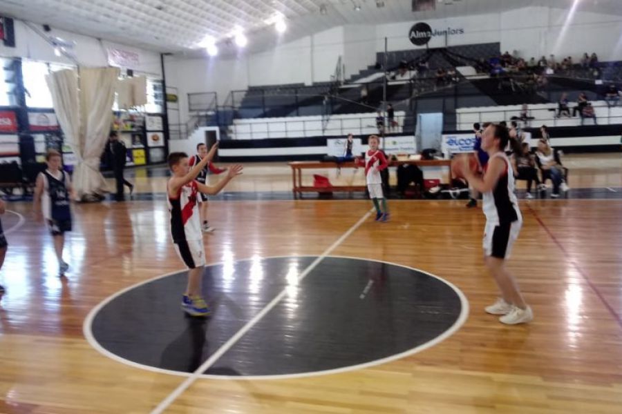 Encuentro de Básquet Mini y Pre Mini del CAF