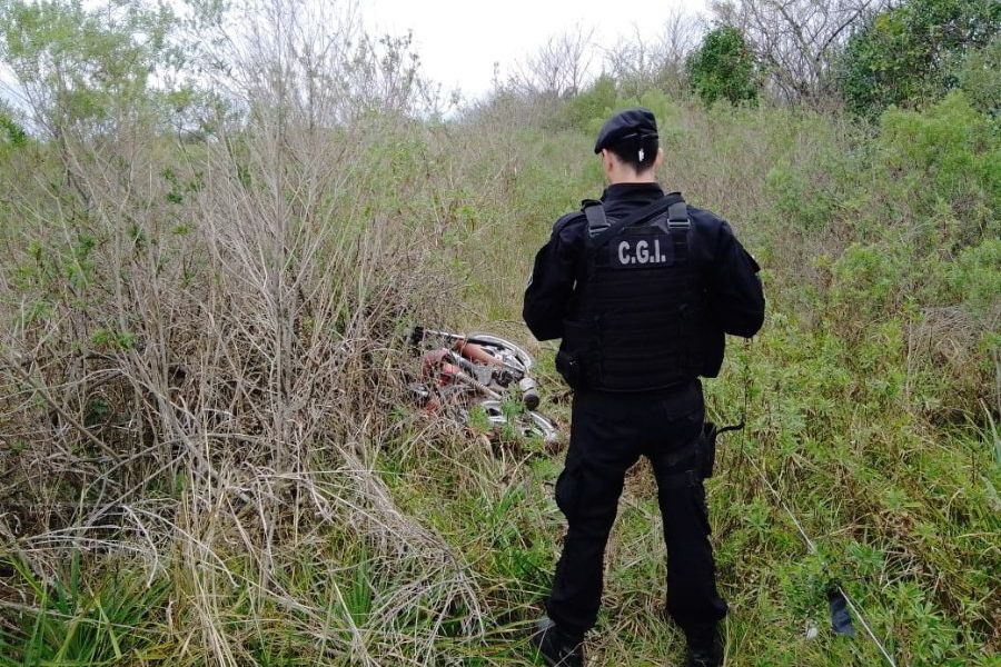 Recupero de moto sustraída - Foto URXI