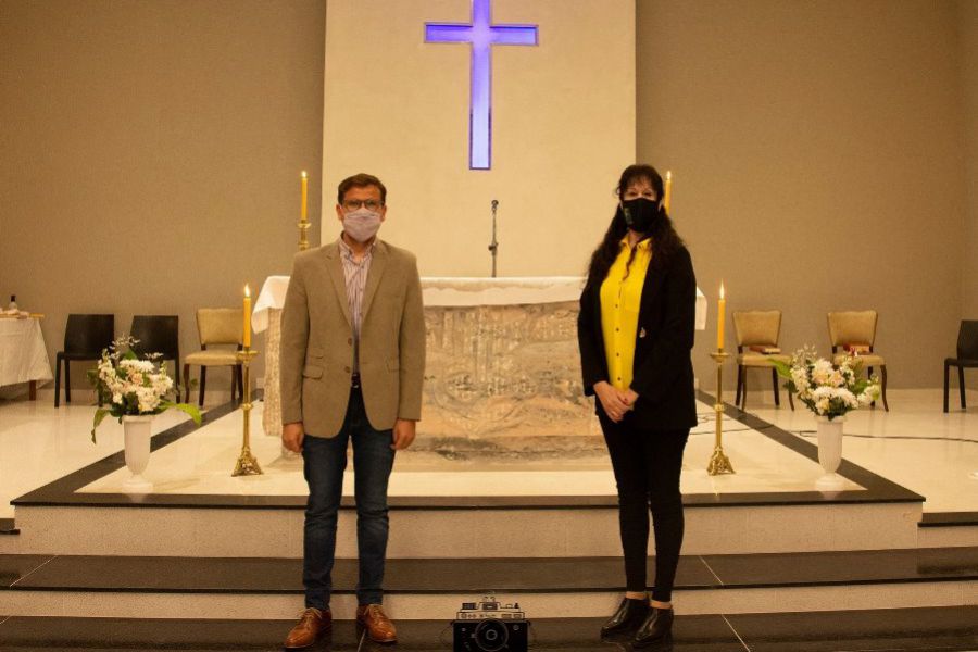 Autoridades comunales nueva capilla Señora de Itatí