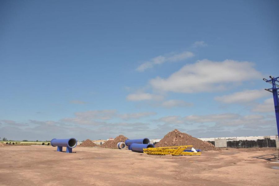 Pirola en Obras de Las Colonias