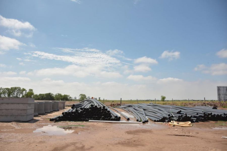 Pirola en Obras de Las Colonias