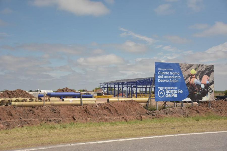 Pirola en Obras de Las Colonias