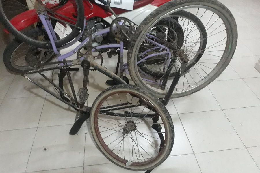 Bicicleta en estado de abandono - Foto URXI