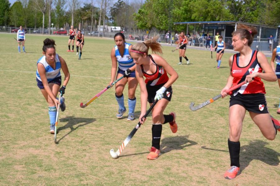 Hockey CRAI vs CAF en San Carlos Centro