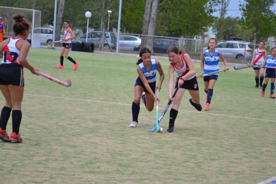 Hockey CRAI vs CAF en San Carlos Centro