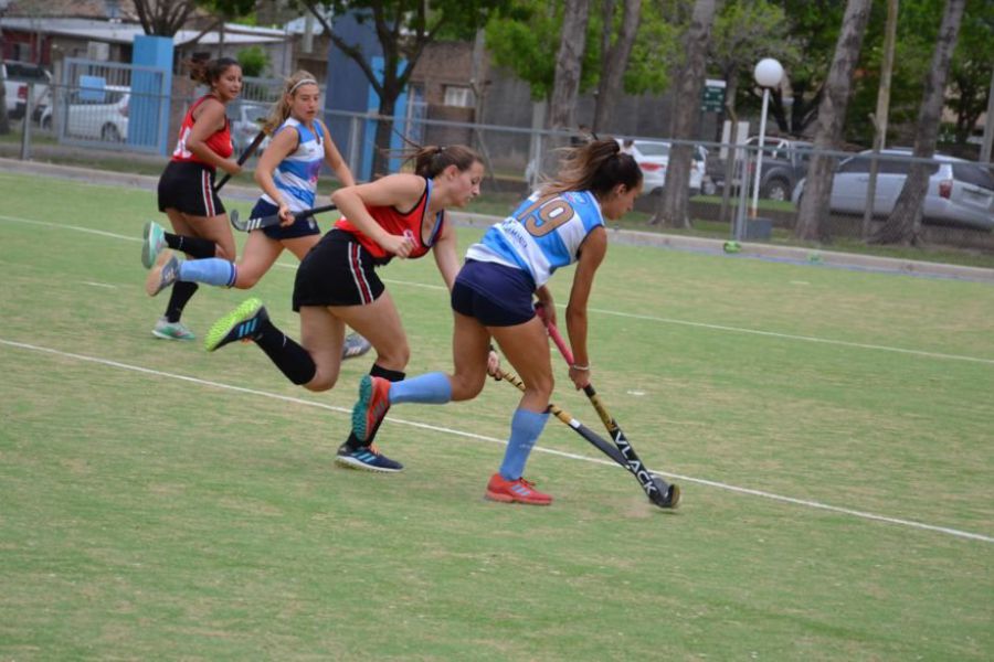 Hockey CRAI vs CAF en San Carlos Centro