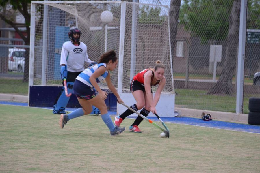 Hockey CRAI vs CAF en San Carlos Centro