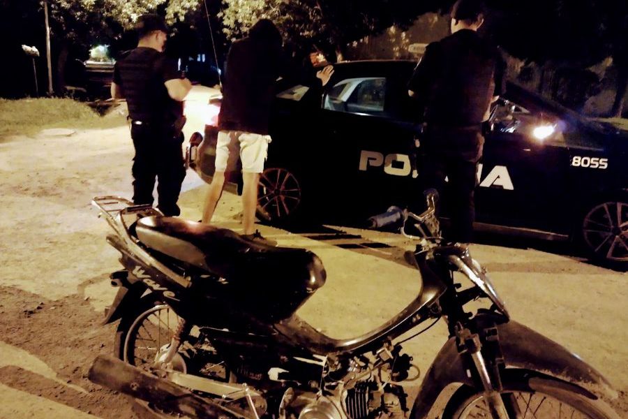 Secuestro de motocicleta - Foto URXI