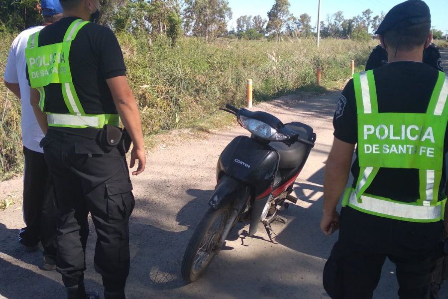 Secuestro de motocicleta - Foto URXI