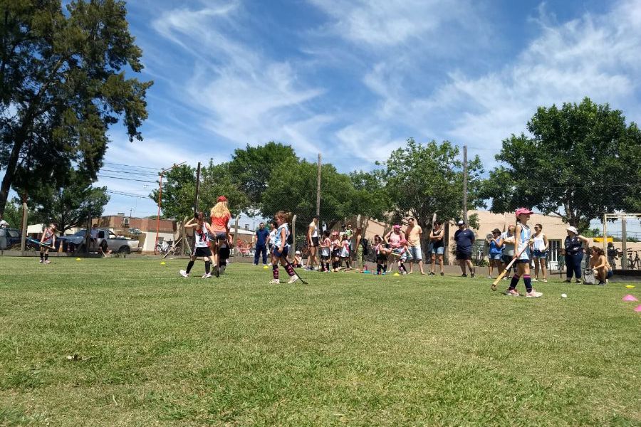 Encuentro infantil de Hockey en el CAF