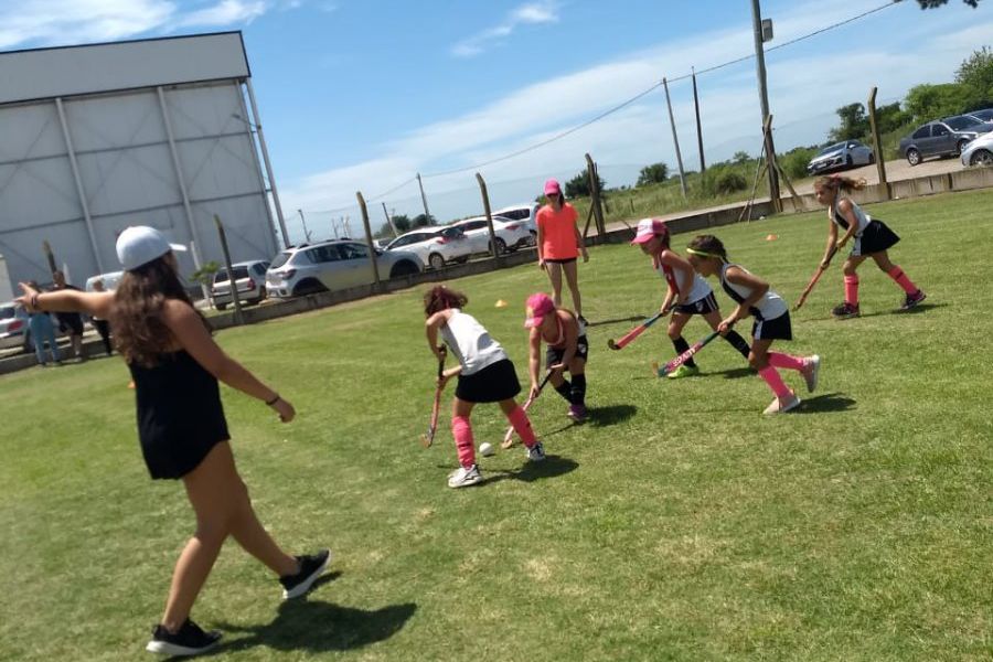 Encuentro infantil de Hockey en el CAF