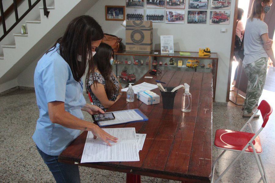 Donación de sangre en Bomberos