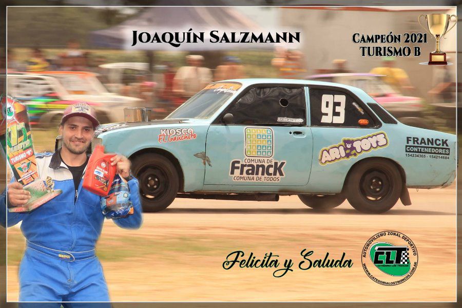 Joaquín Salzmann campeón en Turismo B