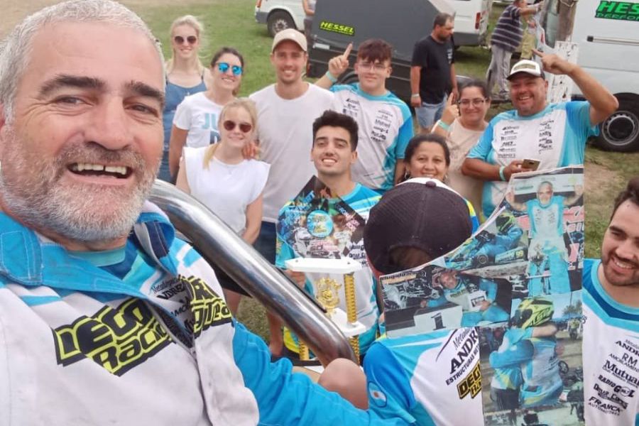 Fernando Degiorgio Campeón en el Open Kart