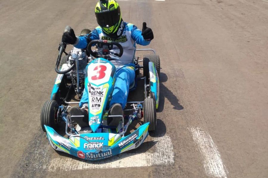 Fernando Degiorgio Campeón en el Open Kart
