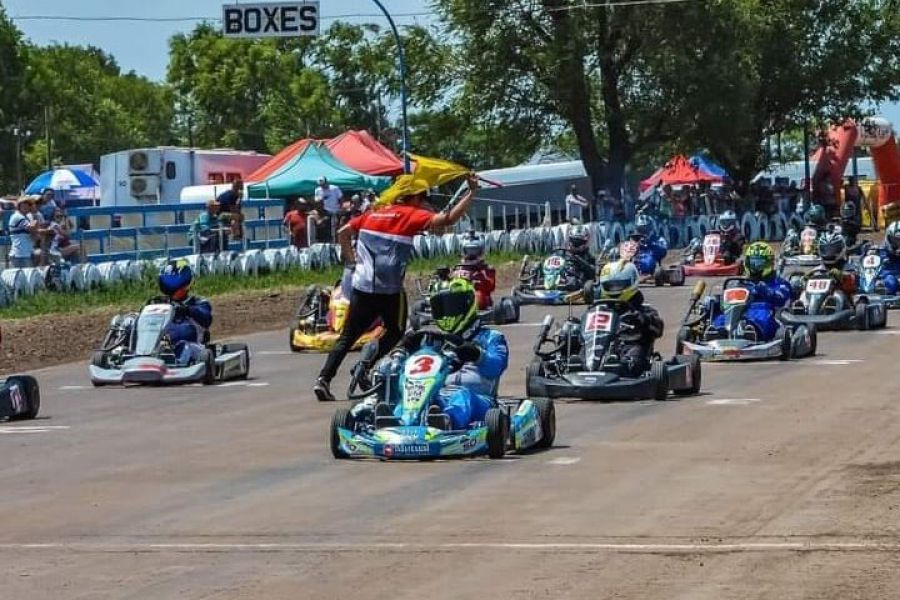 Fernando Degiorgio Campeón en el Open Kart