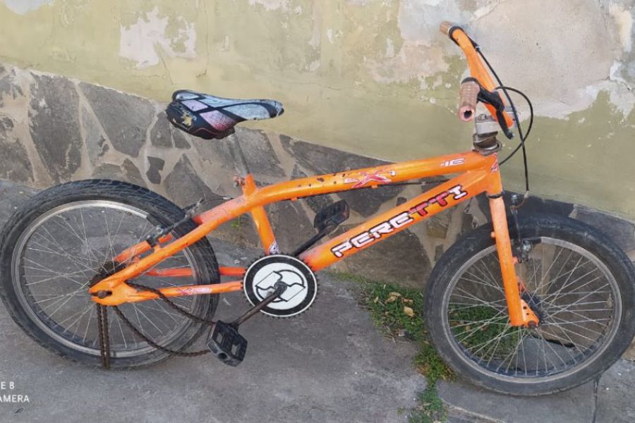 Bicicleta recuperada - Foto URXI