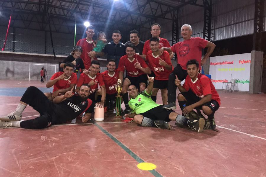 Campeones de Futsal en San Agustín