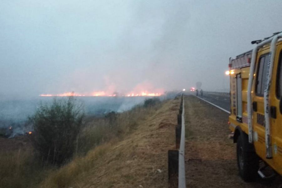 Bomberos franckinos en Corrientes