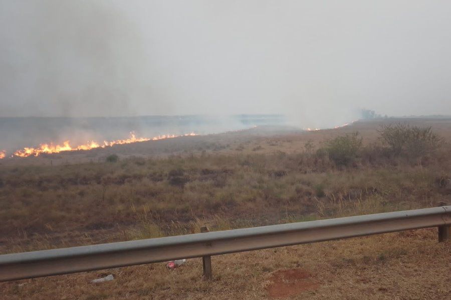 Bomberos franckinos en Corrientes