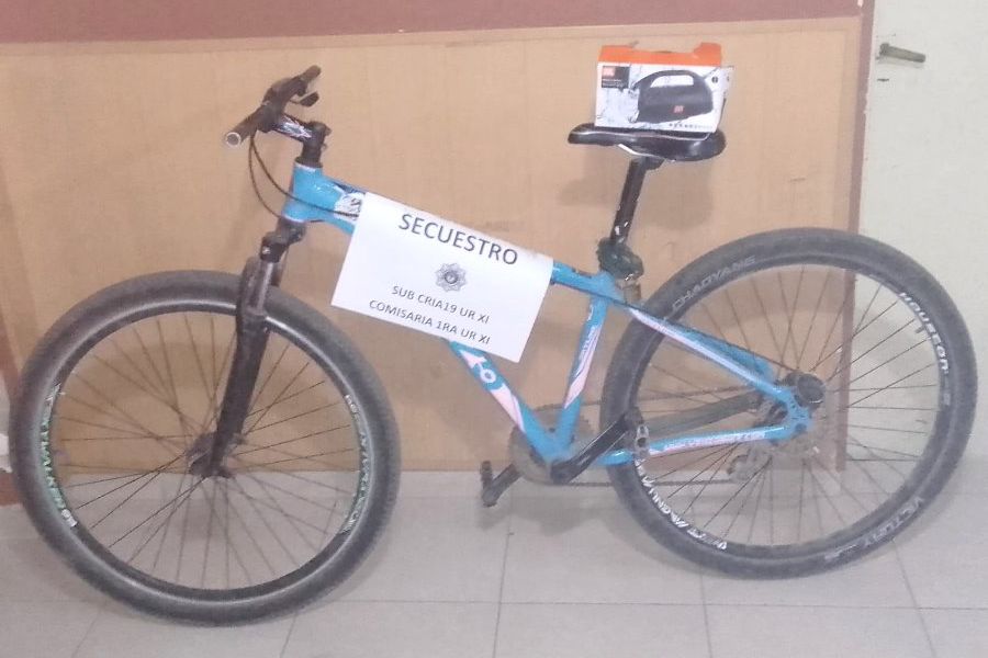 Recuperaron bicicleta sustraída