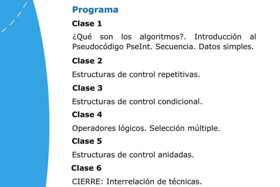 Curso de Programación y Pseudocódigo - ICES