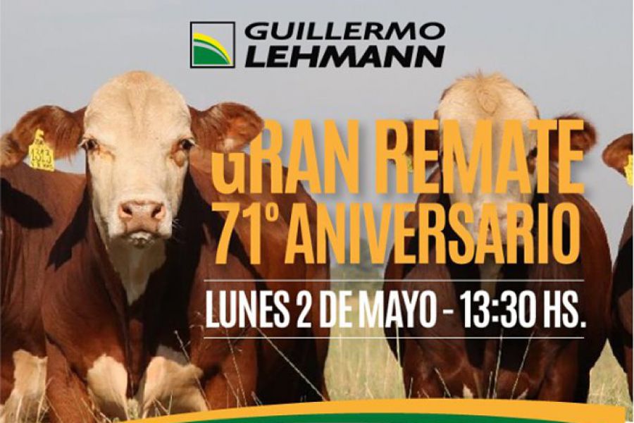 Gran Remate 71 aniversario de la Lehmann