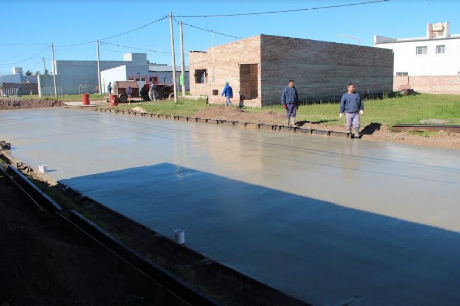 Pavimentación calle Telmo Albrecht