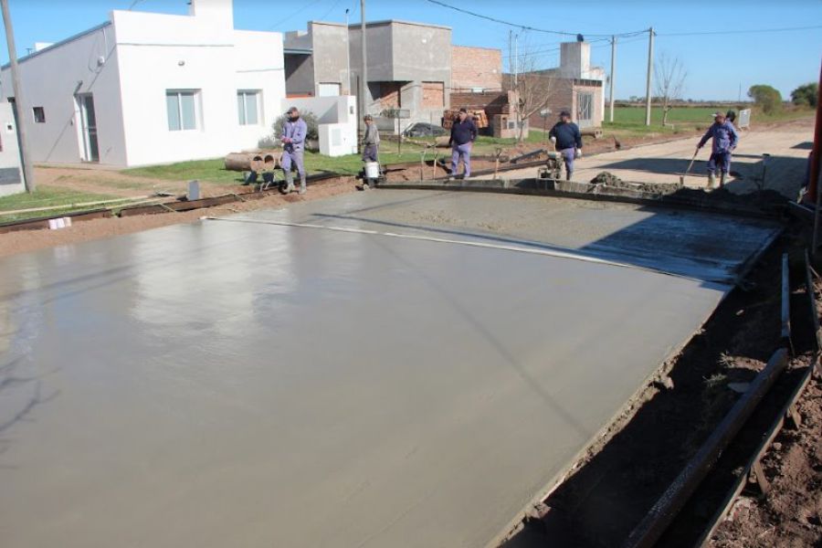 Pavimentación calle Telmo Albrecht