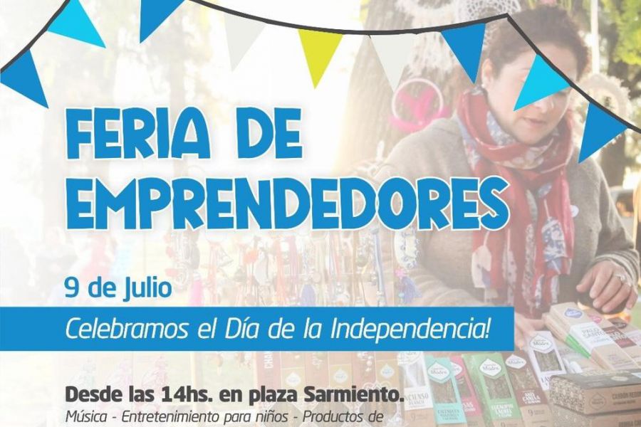 Festejamos el 9 de Julio con Emprendedores