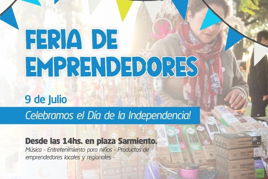 Festejamos el 9 de Julio con Emprendedores