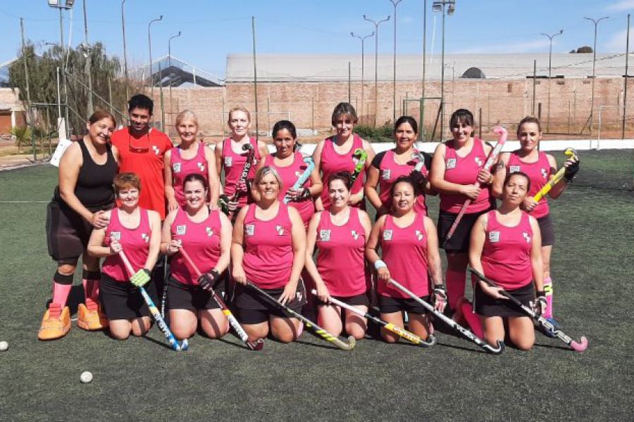 Mami hockey del CAF en el Nacional