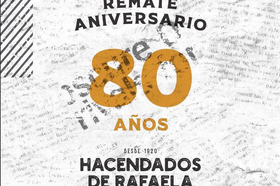 Remate aniversario - Hacendados de Rafaela