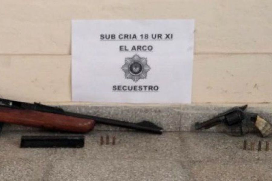 Secuestro de armas - Foto URXI