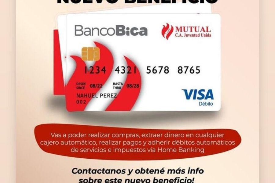 Visa débito de la CAJU