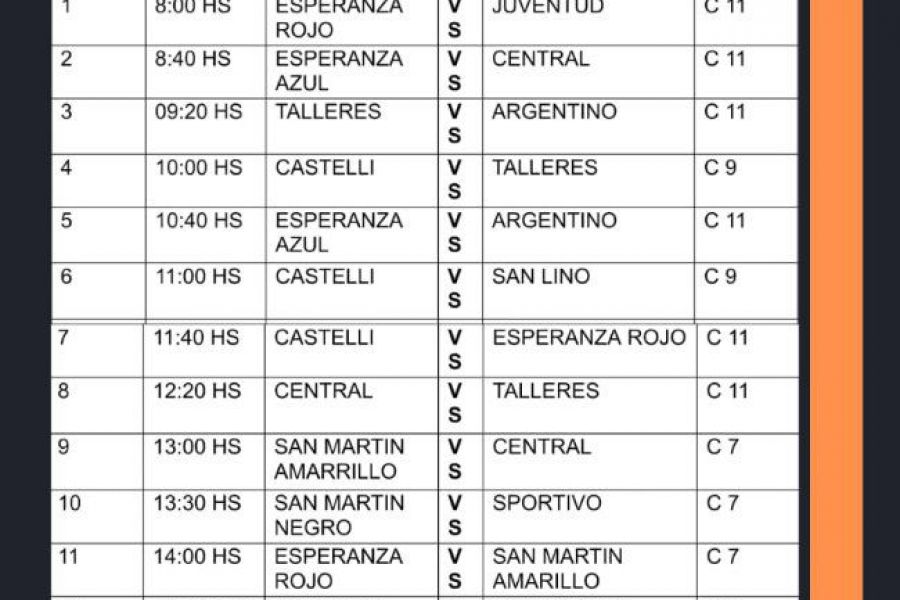 Encuentro infantil de Futsal