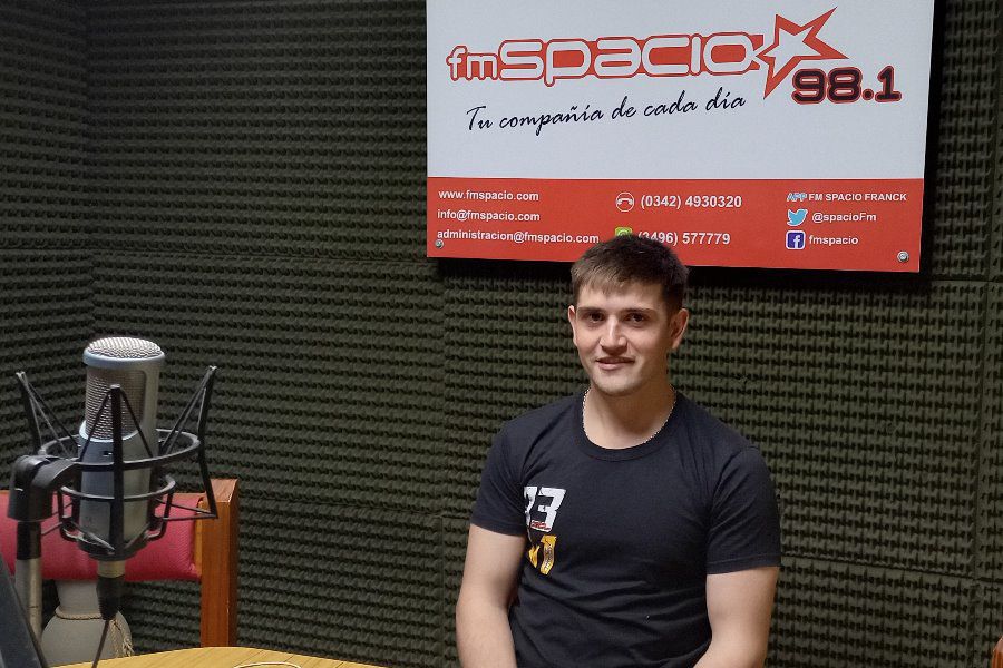 Joaquín Salzmann en FM Spacio