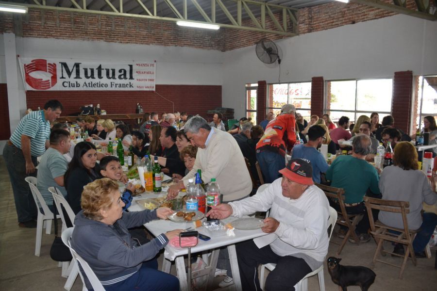 Tradicional almuerzo del CAF en Sauce Viejo