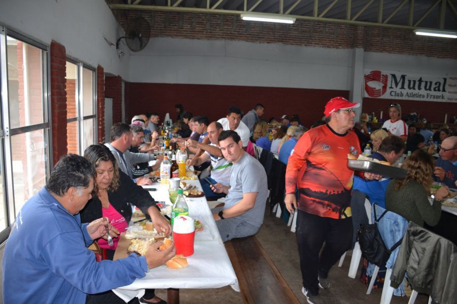 Tradicional almuerzo del CAF en Sauce Viejo