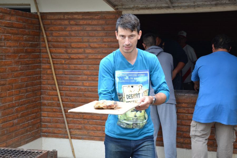 Tradicional almuerzo del CAF en Sauce Viejo