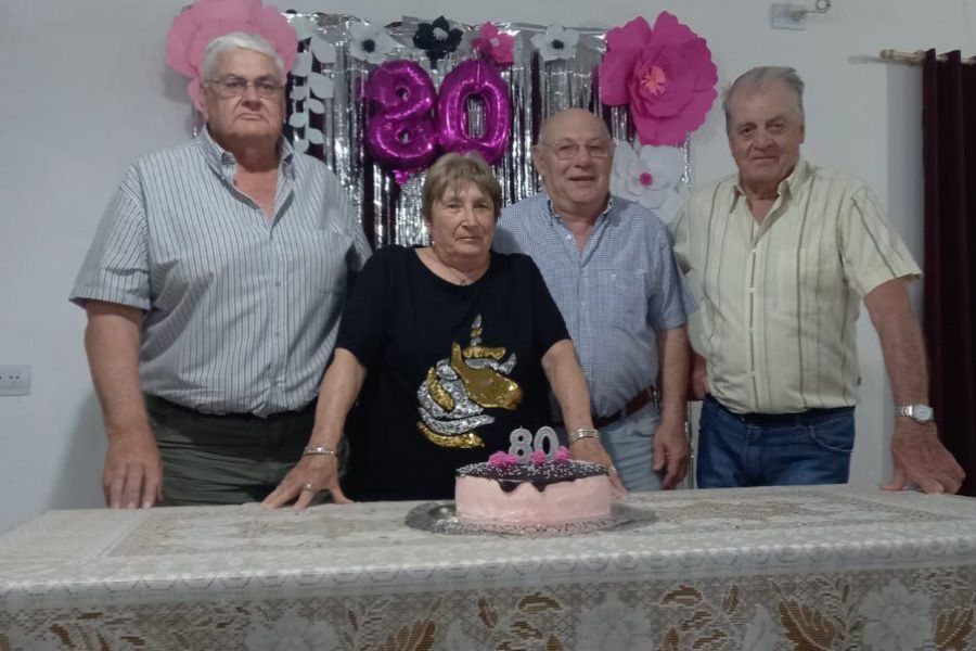 Mirta Romero cumplió 80