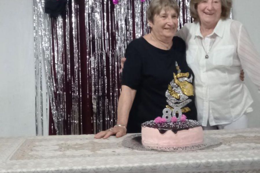 Mirta Romero cumplió 80