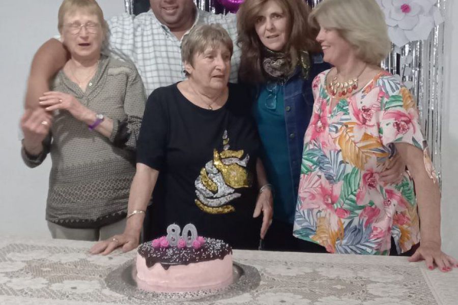 Mirta Romero cumplió 80