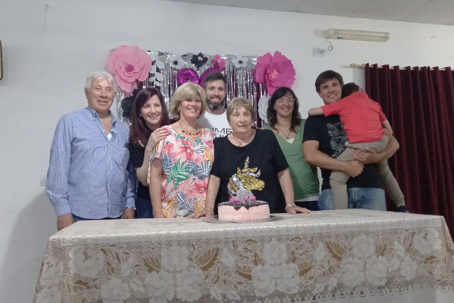 Mirta Romero cumplió 80